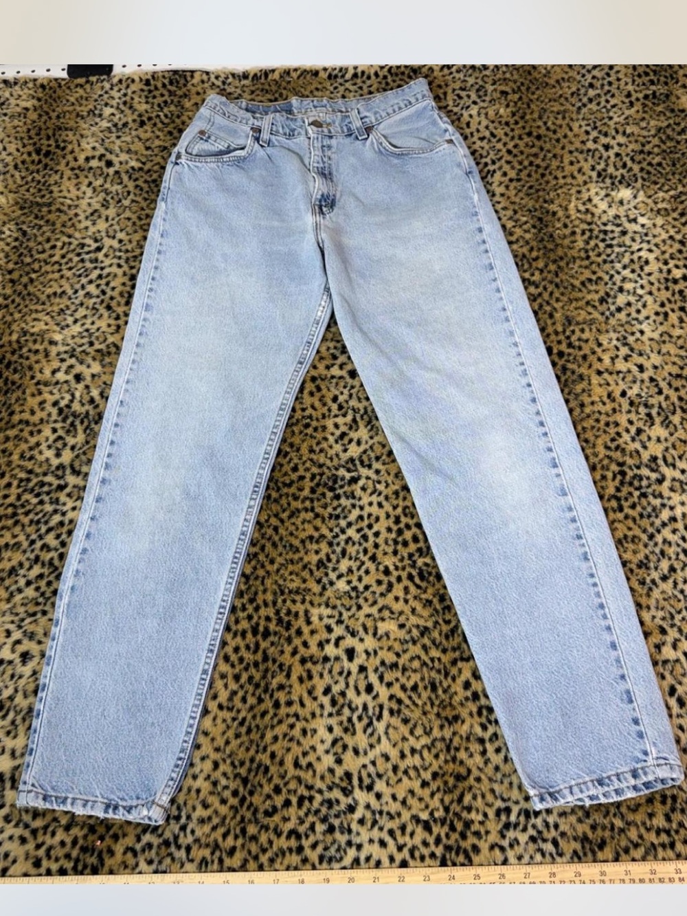 Levi's Light Blue Denim Jeans Orange tab